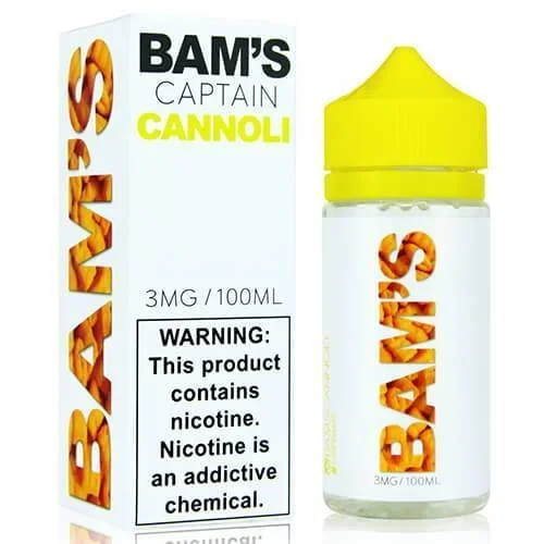 100ml Captain Cannoli by Bam’s Cannoli