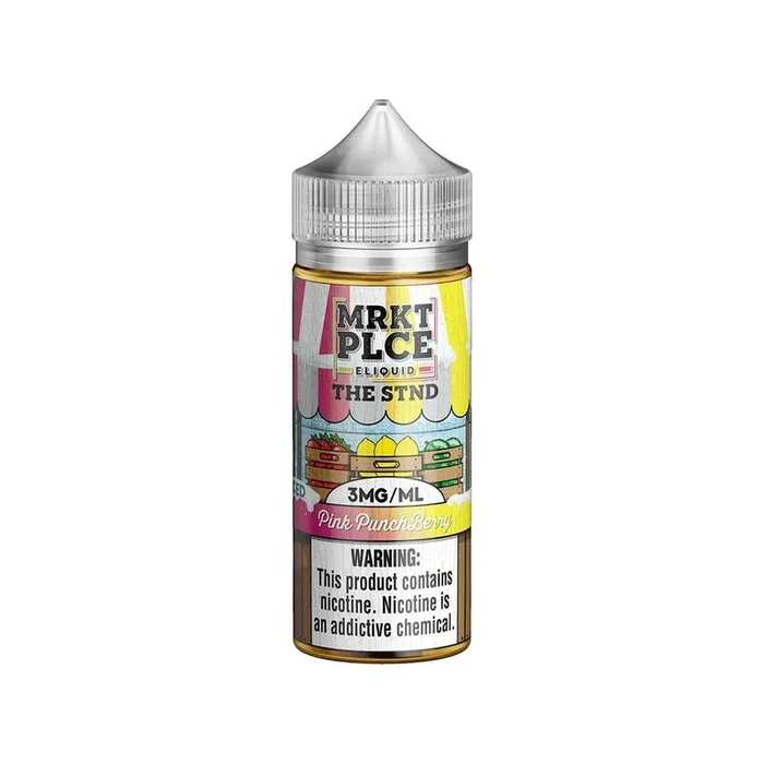 100ml Iced Pink Punchberry by Market Place E-Liquid