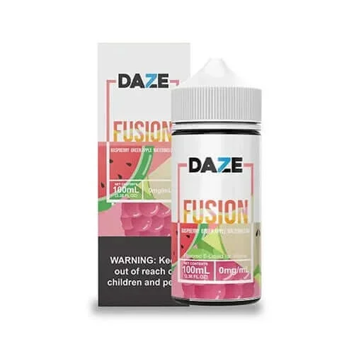 100ml Raspberry Green Apple Watermelon By 7 Daze Fusion