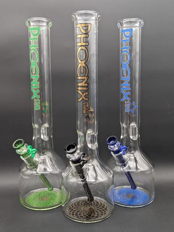 18 ” Phoenix Big Base Beaker Bong 7mm Thick