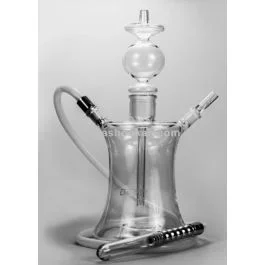 19″ 1 Hose Deezer Tank Glass Hookah