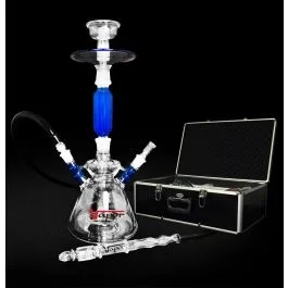 19″ Vapor Glass Flare Hookah w/ Case