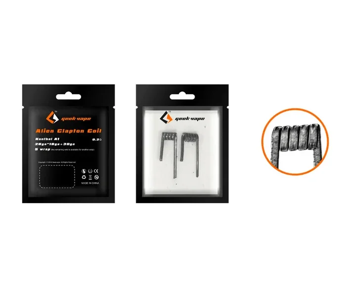2x Alien Clapton Coils – By GEEKVAPE