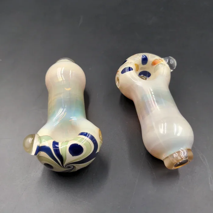 3 ” Fumed Spoon Pipes – By LimboGlass