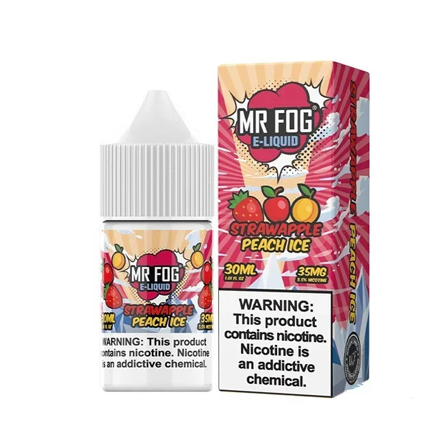 30ml Strawapple Peach Ice by Mr. Fog