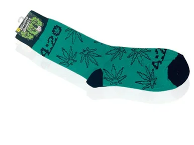 420 Leaf Socks | Blazing Buddies