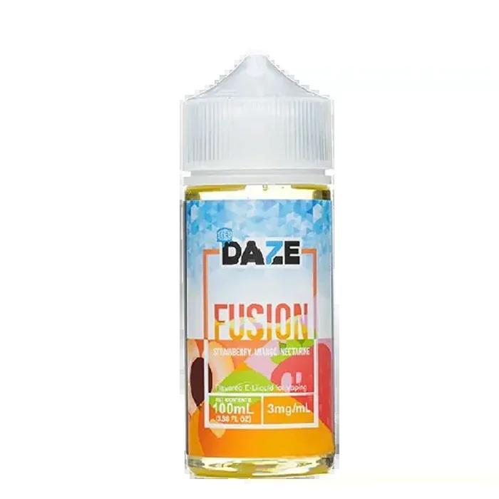 7 Daze Fusion E-Liquid – Strawberry Mango Nectarine ICED 100mL