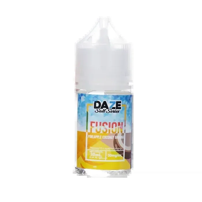 7 Daze Fusion Salts – Pineapple Coconut Banana ICED 30mL