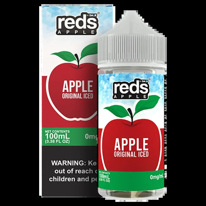 7 Daze Reds Apple **ICED** 100mL