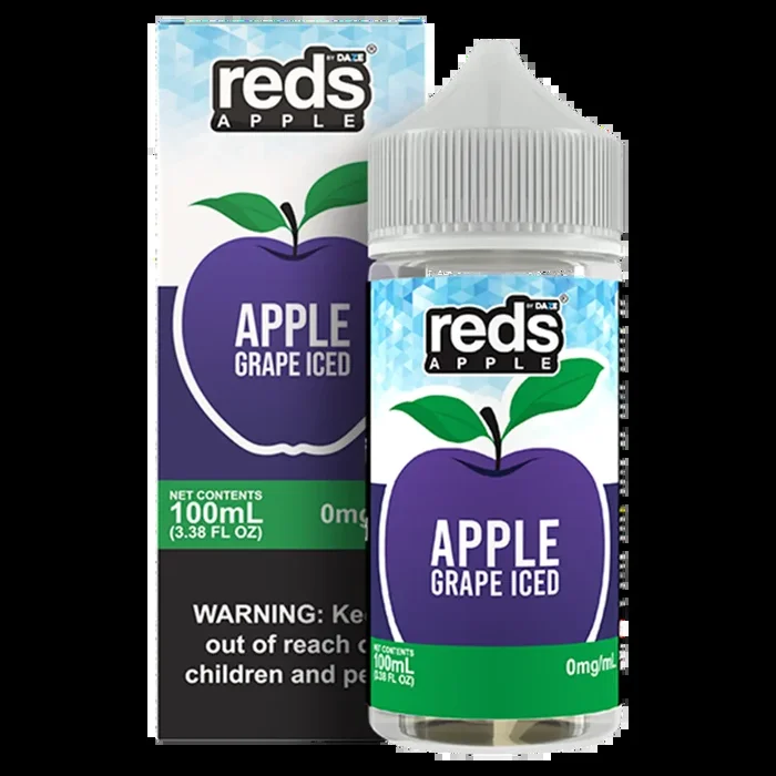 7 Daze Reds Grape **ICED** 100mL