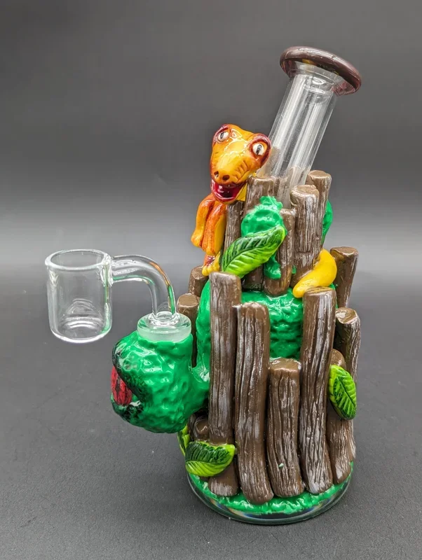 7 ” Dinosaur Treehouse 3D Dab Rig