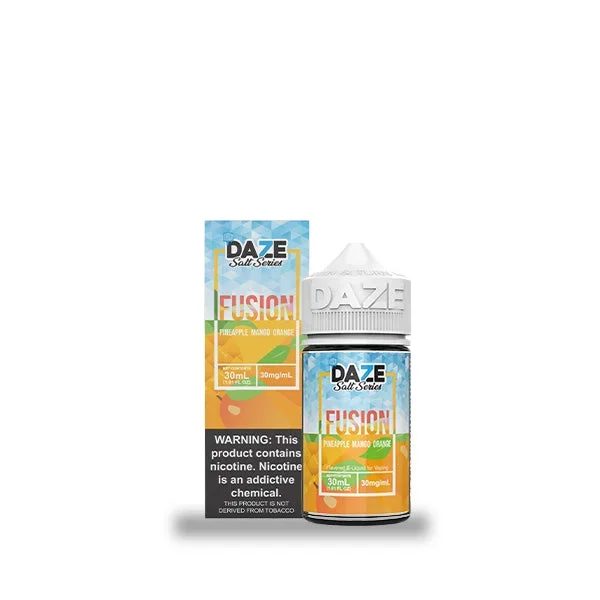 7Daze Fusion Salt-Pineapple Mango Orange Iced, 30mL