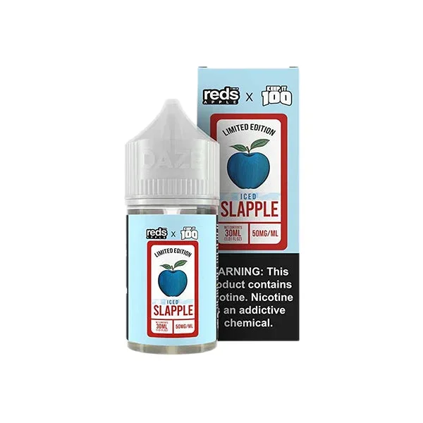 7Daze Reds x Keep It 100 Salt Series-Slapple Iced, 30mL