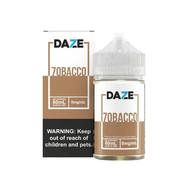 7Daze Tobacco 100mL TFN Vape Juice