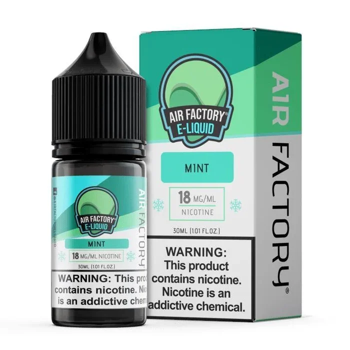 Air Factory SALTS E-Liquid – Mint, 30mL