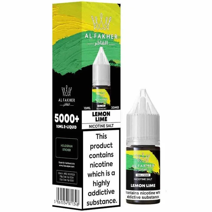 Al Fakher Lemon Lime 10ml Nic Salt