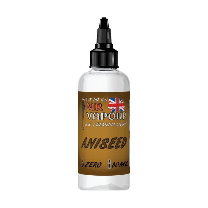 ANISEED 80ML E LIQUID MR VAPOUR