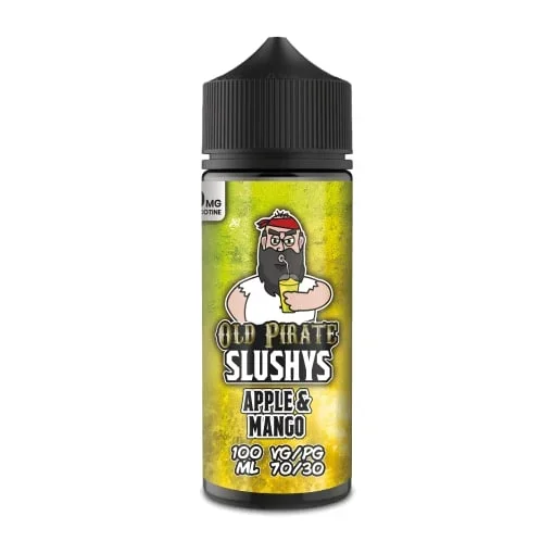 APPLE & MANGO E-LIQUID 100ML OLD PIRATE SLUSHYS
