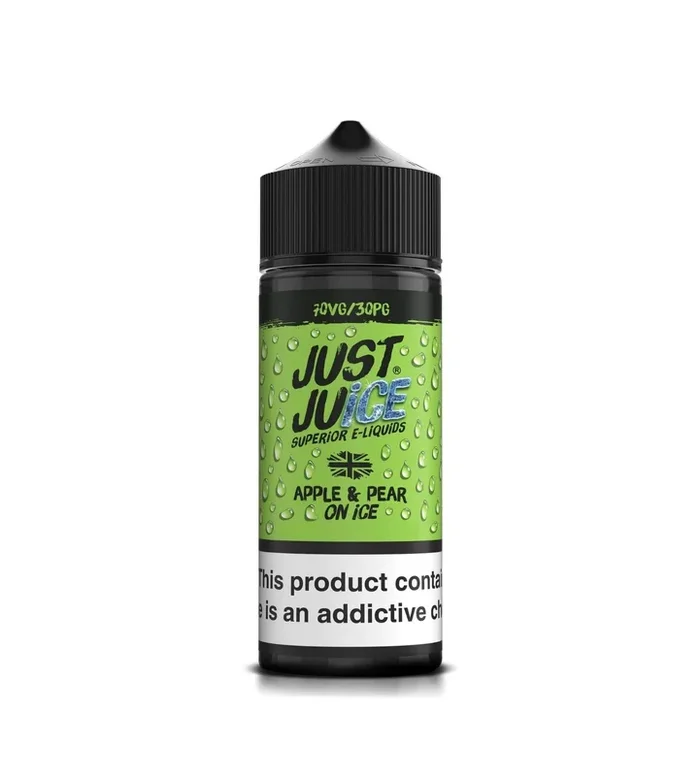 APPLE & PEAR ON ICE 100ML E LIQUID JUST JUICE