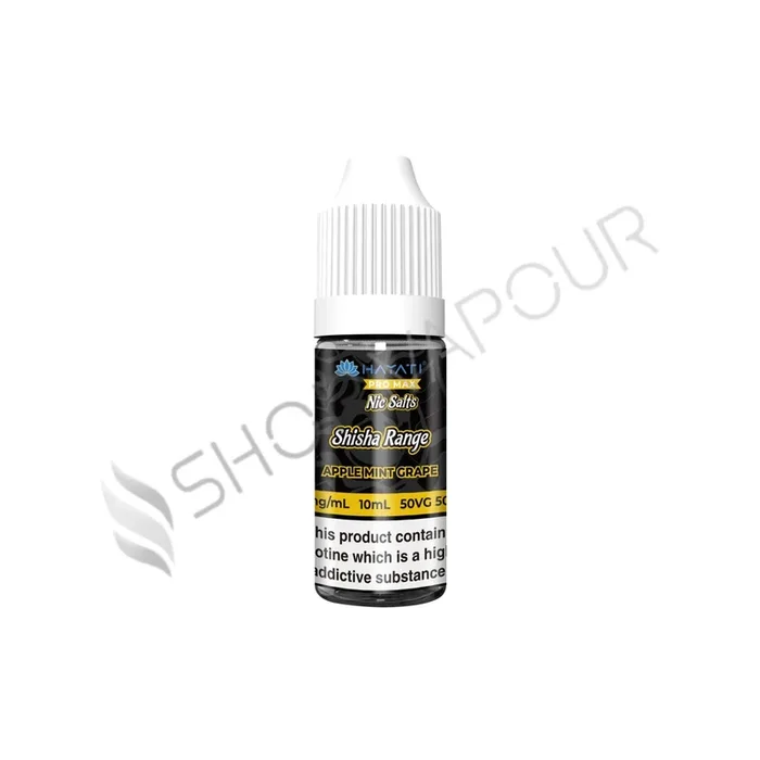 Apple Mint Grape Nic Salt E-Liquid by Hayati Shisha Range