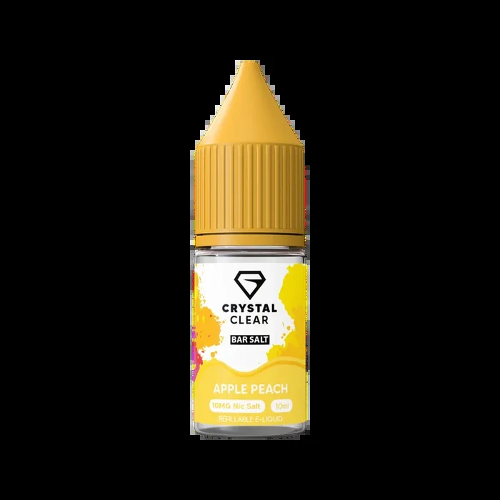 Apple Peach Crystal Clear E-Liquid (Nic Salt) 10ml