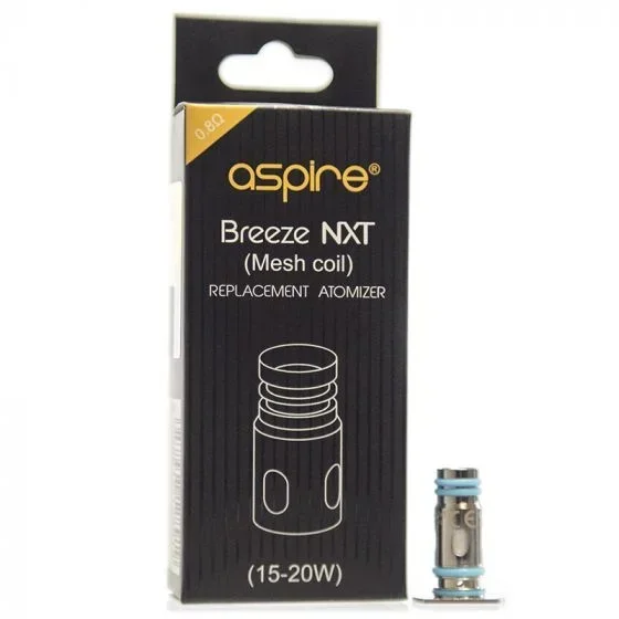 Aspire Breeze NXT 0.8ohm Replacement Coil Heads 3 Pack