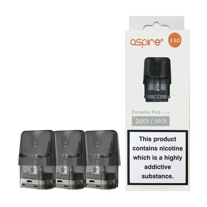 Aspire Favostix Replacement Pods 3 Pack