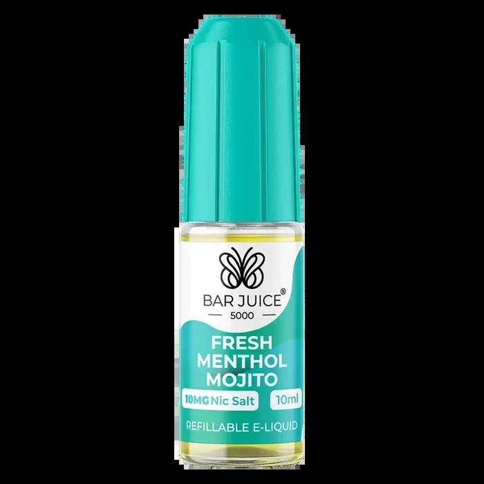 Bar Juice 5000 Fresh Menthol Mojito Nic Salt Vape Juice 10ml