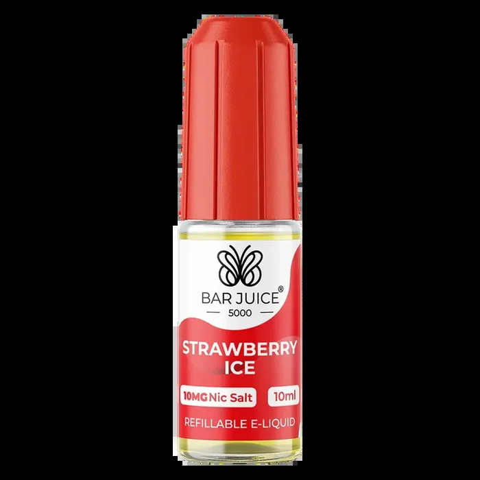 Bar Juice 5000 Strawberry Ice Nic Salt Vape Juice 10ml
