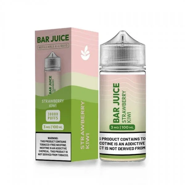 Bar Juice BJ30000 ELiquid-Strawberry Kiwi, 100mL