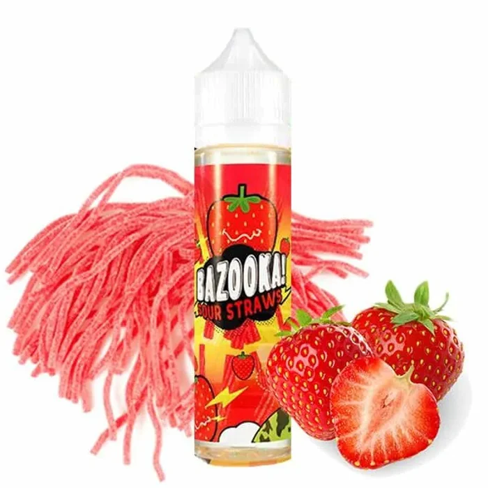 BAZOOKA VAPE – STRAWBERRY SOUR STRAWS