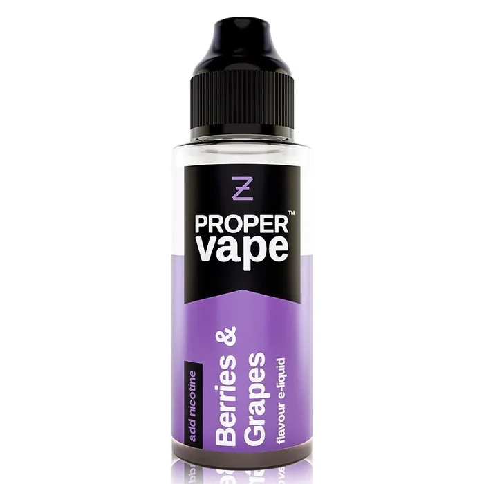 Berries and Grape by Proper Vape 100ml Shortfill