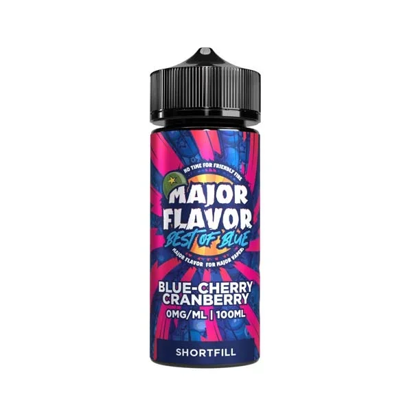 Best of Blue – Blue Cherry Cranberry by Major Flavor Short Fill 100ml