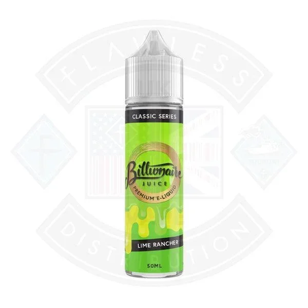 Billionaire Juice Classic Series – Lime Rancher 0mg 50ml Shortfill