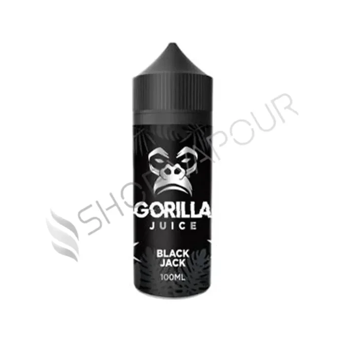 Black Jack 100ml Shortfill E-Liquid by Gorilla Juice