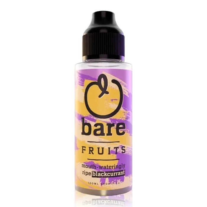 Blackcurrant By Bare Fruits 100ml Shortfill