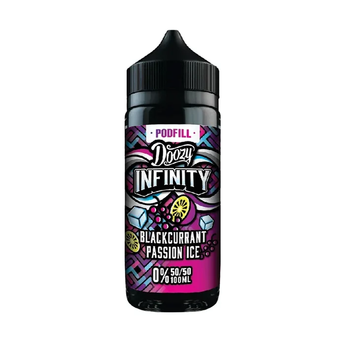 Blackcurrant Passion Ice Doozy Infinity Shortfills E-liquid 100ml