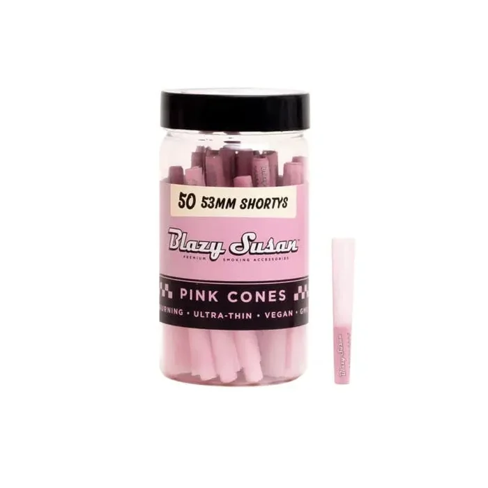 Blazy Susan Pre Rolled Cones Shorty’s 53mm 50ct Box