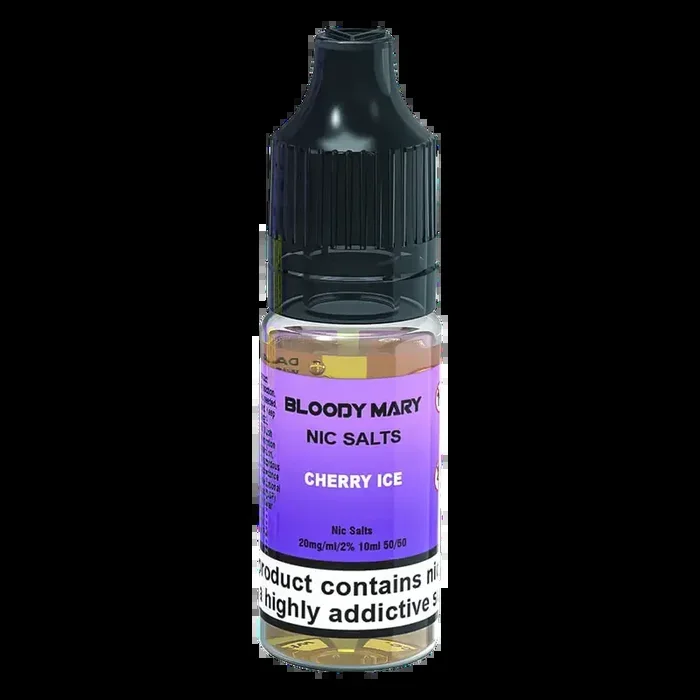 Bloody Mary Cherry Ice Nic Salt Vape Juice