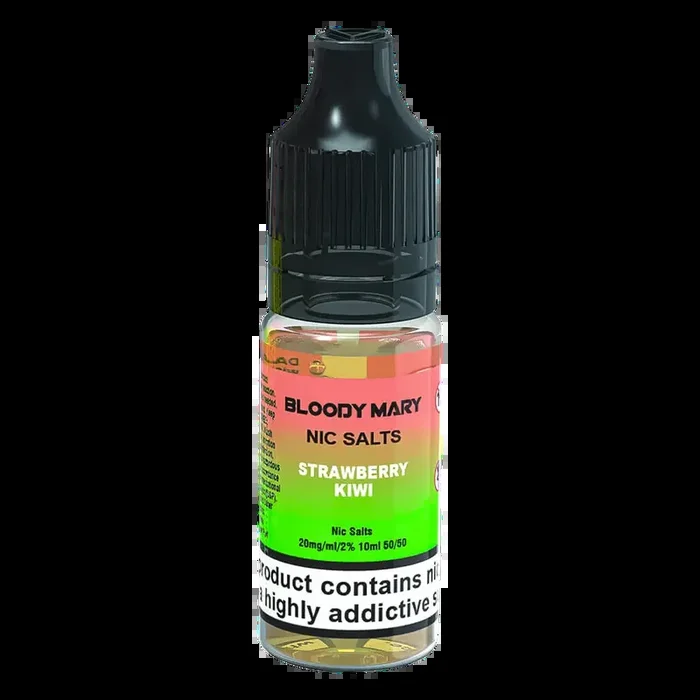 Bloody Mary Strawberry Kiwi Nic Salt Vape Juice