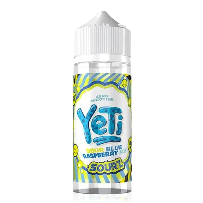 Blue Raspberry Ice By Yeti Sourz 100ml Shortfill