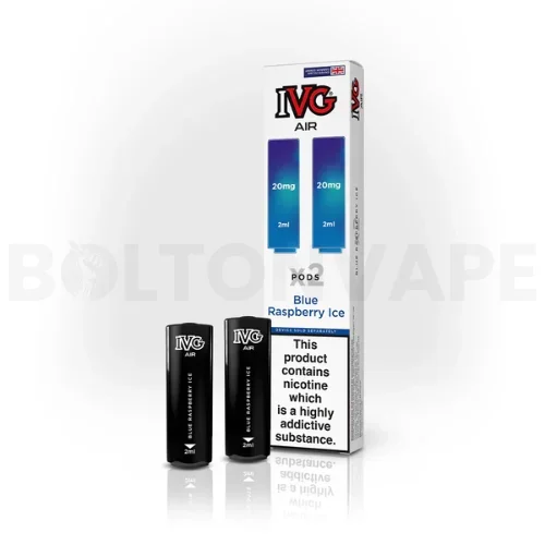 Blue Raspberry Ice IVG Air Pro Prefilled Pods