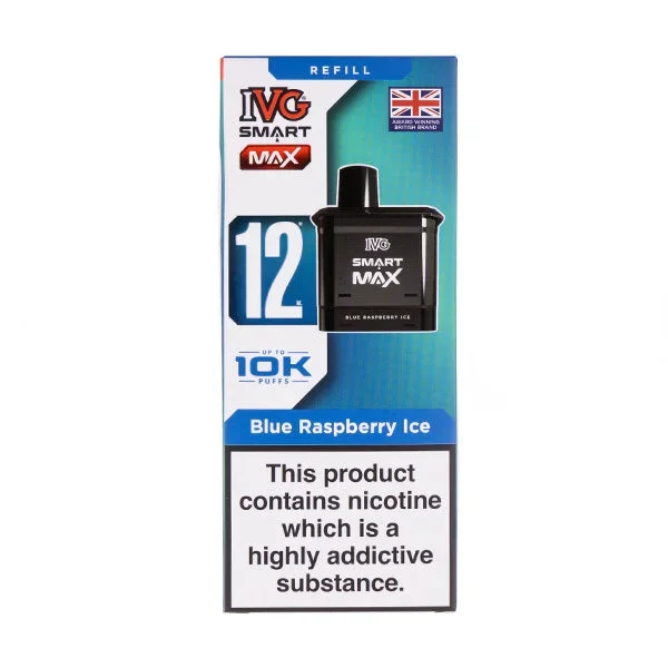 Blue Raspberry Ice Smart Max Prefilled Pod + Refill by IVG