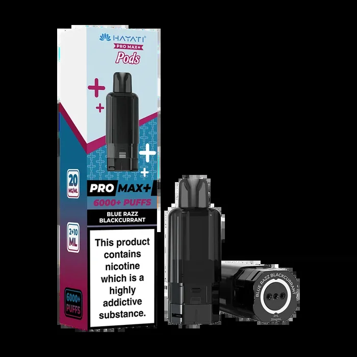 Blue Razz Blackcurrant Hayati Pro Max+ Refill Pack
