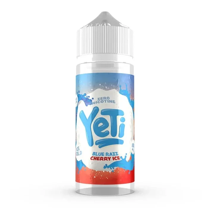 BLUE RAZZ CHERRY ICE 100ML E LIQUID YETI