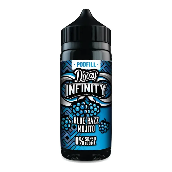 Blue Razz Mojito Doozy Infinity 100ml 50/50 Shortfill E Liquid
