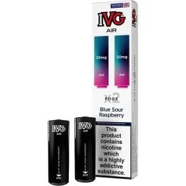 Blue sour raspberry IVG Air pods 2 pack