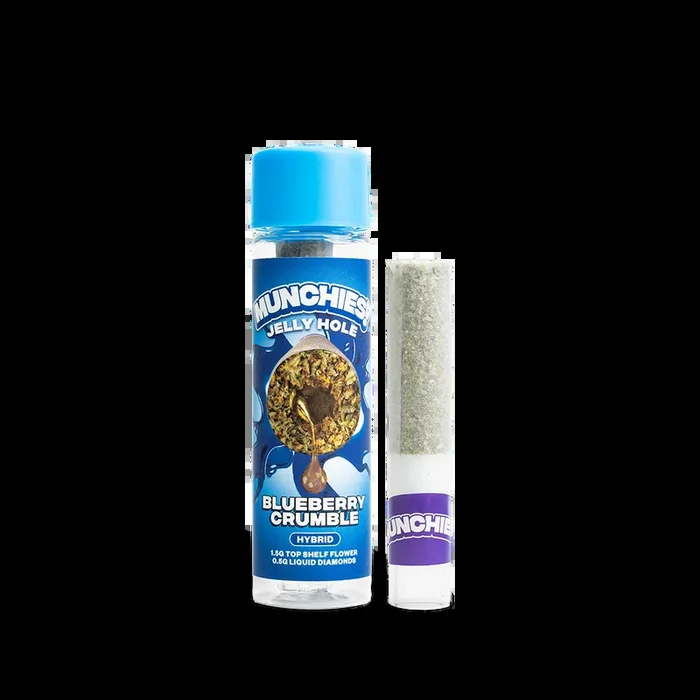 Blueberry Crumble – 2g Jelly Holes THCA Prerolls