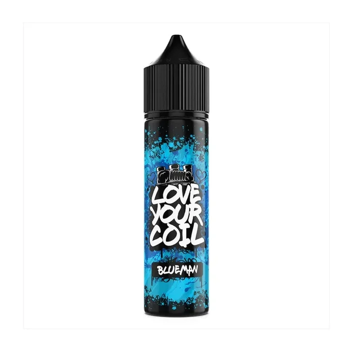 Blueman 50ml Shortfill Eliquid by Love Your Coil