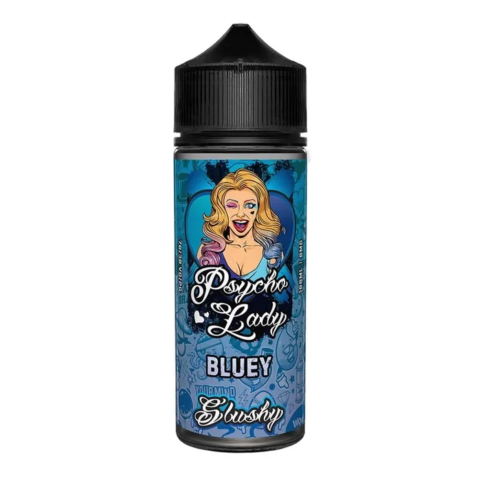 BLUEY SLUSHY 100ML E LIQUID PSYCHO LADY